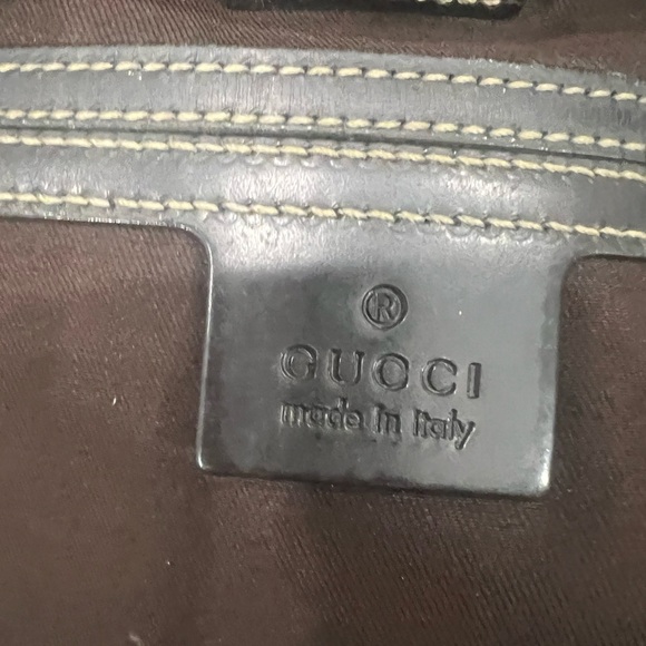 GUCCI GG Plus Monogram Joy Tote Dark Brown - Picture 14 of 16